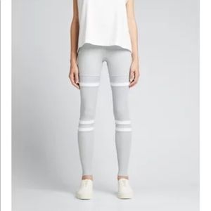 ALO YOGA Legit Striped High-Waist Active leggings